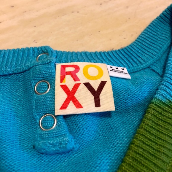 New Roxy Colour Black Striped Sweater Size M - Picture 7 of 7